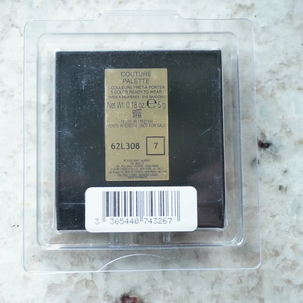 YSL Yves Saint Laurent NEW Couture Palette 5 Color Eyeshadow 7 Parisienne Refill